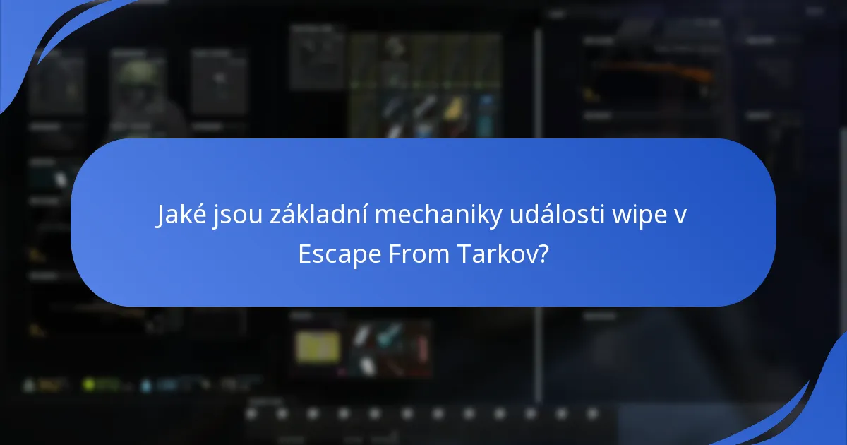 Jak se měří zapojení hráčů během události wipe?