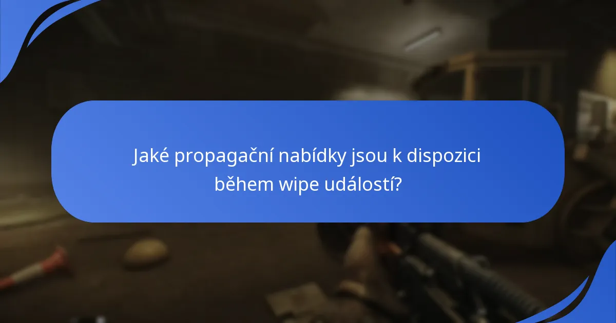 Jak se současné ceny wipe událostí srovnávají s předchozími událostmi?